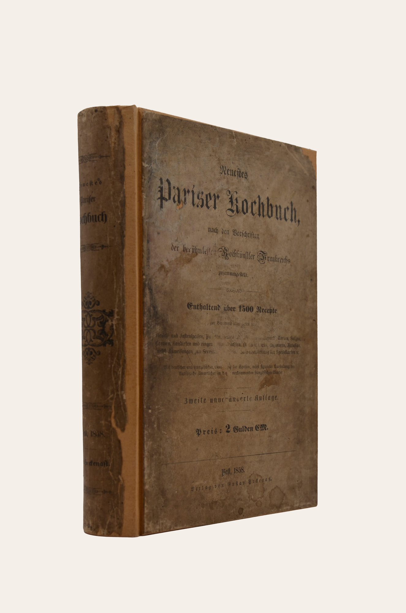 NEUESTES PARISER KOCHBUCH: nach den Vorschriften der berühmtesten Kochkünstler