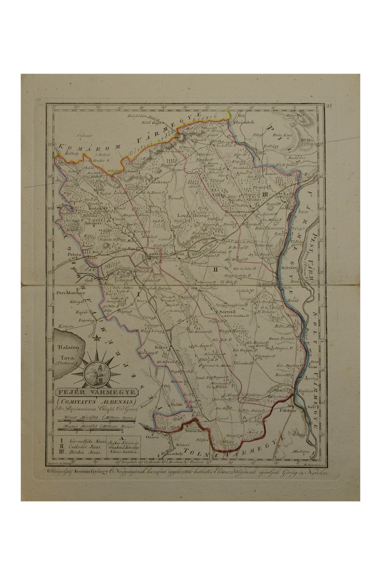 Görög Demeter: Fejér Vármegye - Comitatus Albensis - Székesfehérvár, Velencei-tó, Martonvásár, Érd, Felcsút, Mór,