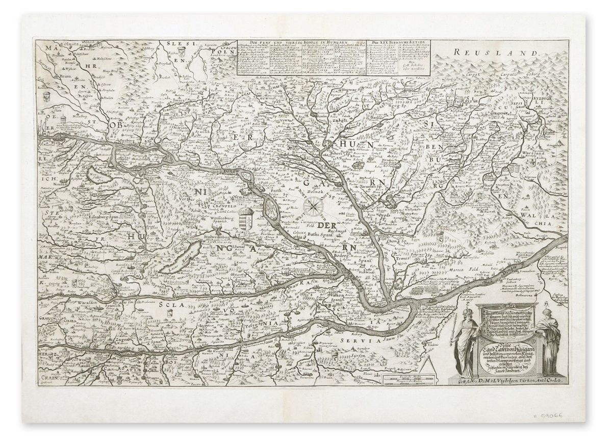 Jacob Sandart: Neue Land Tafel Von Hungarn