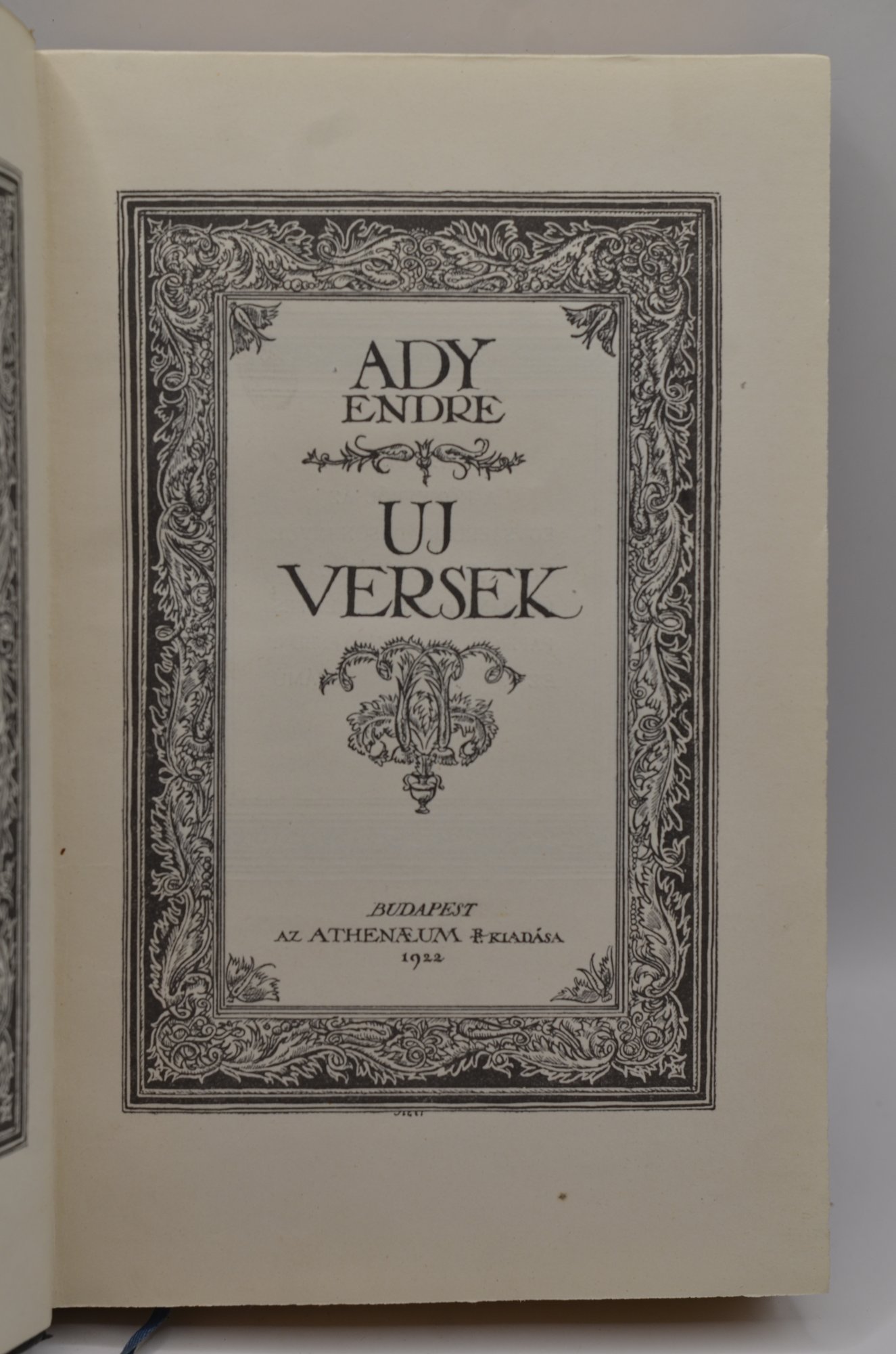 ADY Endre: Új versek