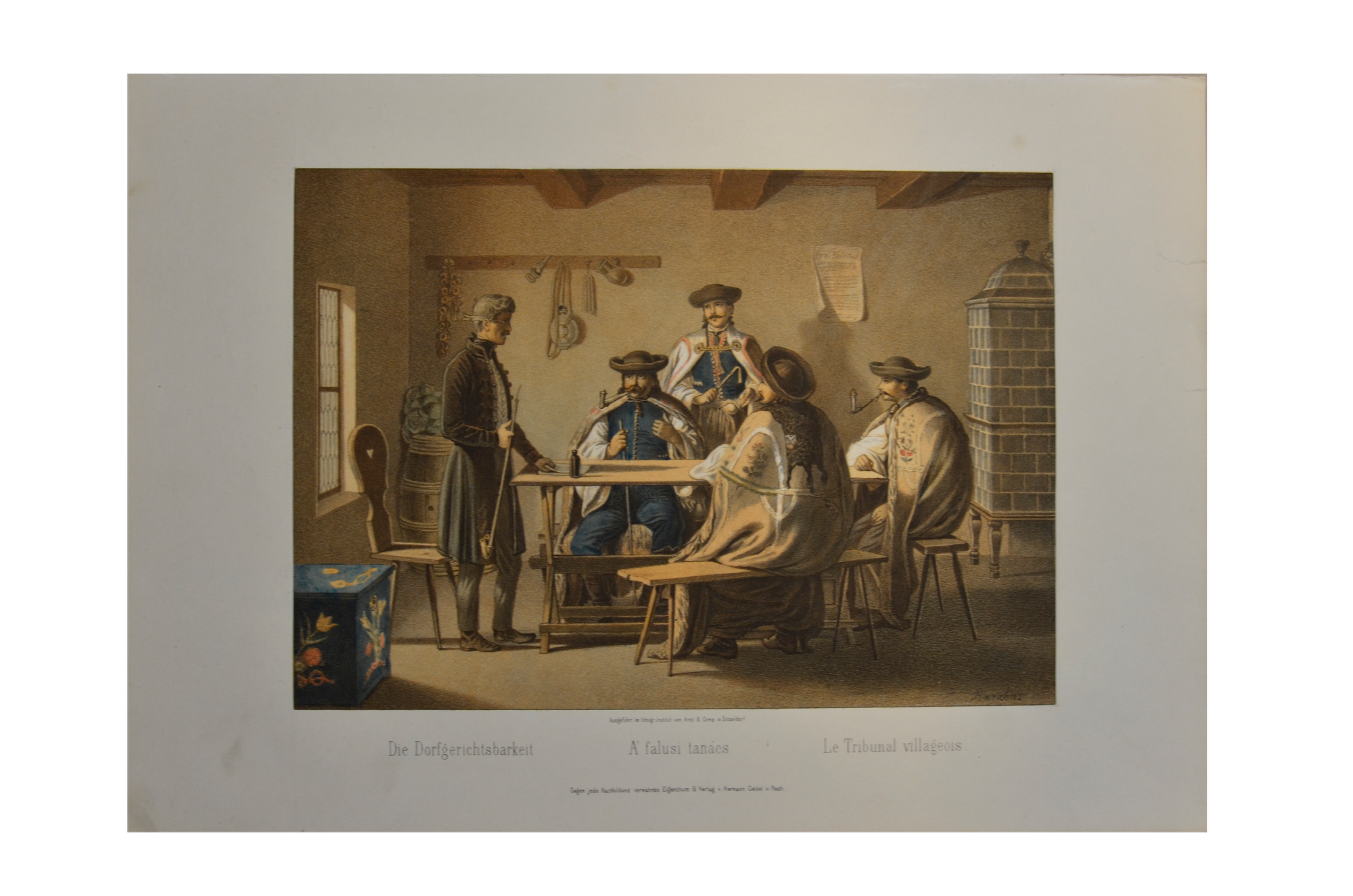 Prónay Gábor: Vázlatok Magyarhon népéletéből (Falusi Tanács)