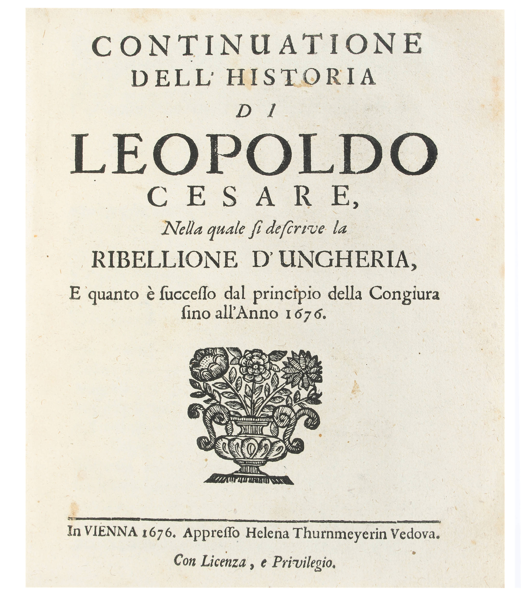 Priorato, Gualdo: Continuatione dell’ historia di Leopoldo Cesare