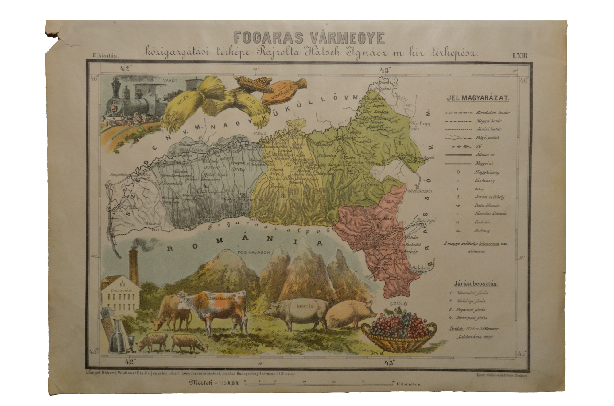 Hátsek Ignác: Fogaras vármegye - Törcsvár
