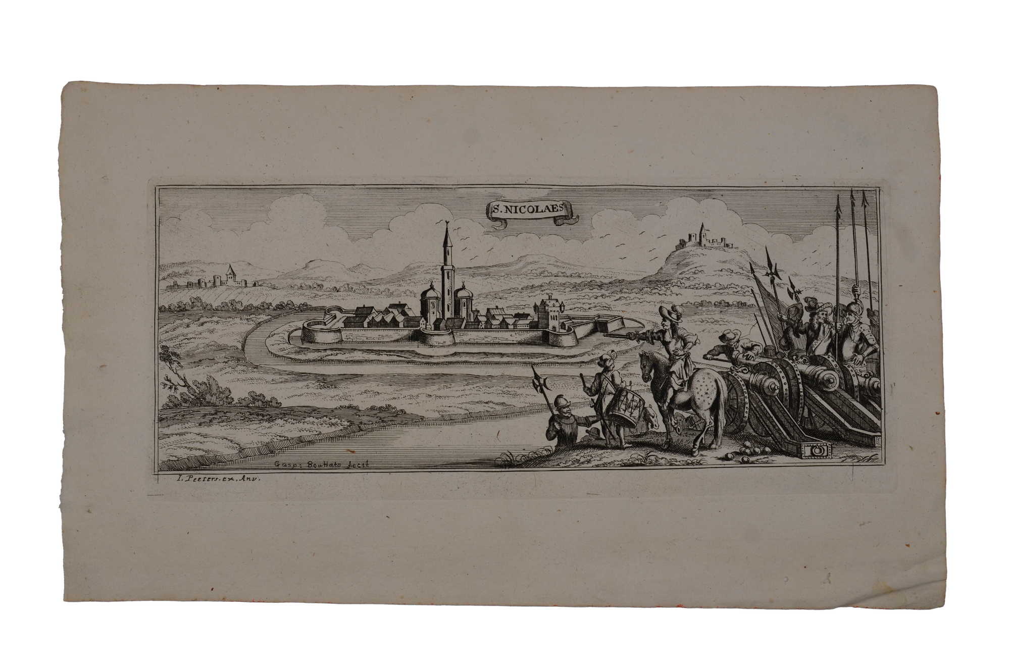 Jacobus Peeters: - S. Nicolaes - Törökszentmiklós látképe