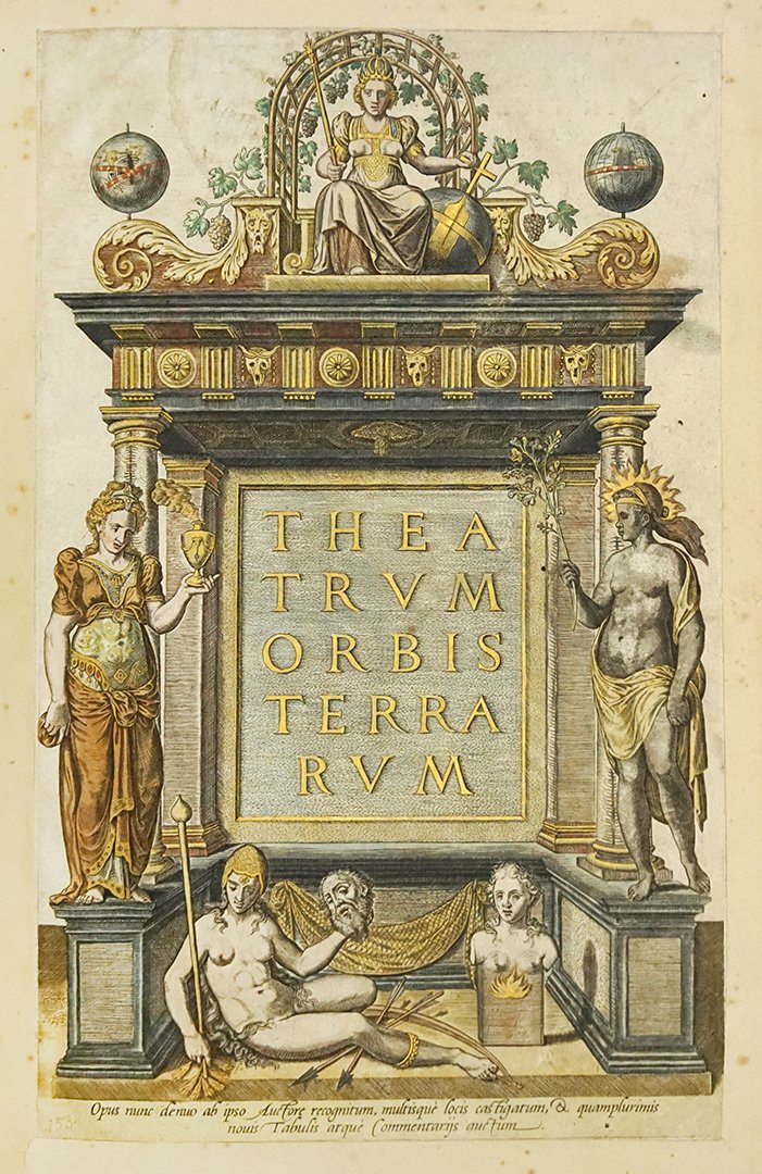 Ortelius, Abraham: Theatrum Orbis Terrarum. [Parergon And Nomenclatura]