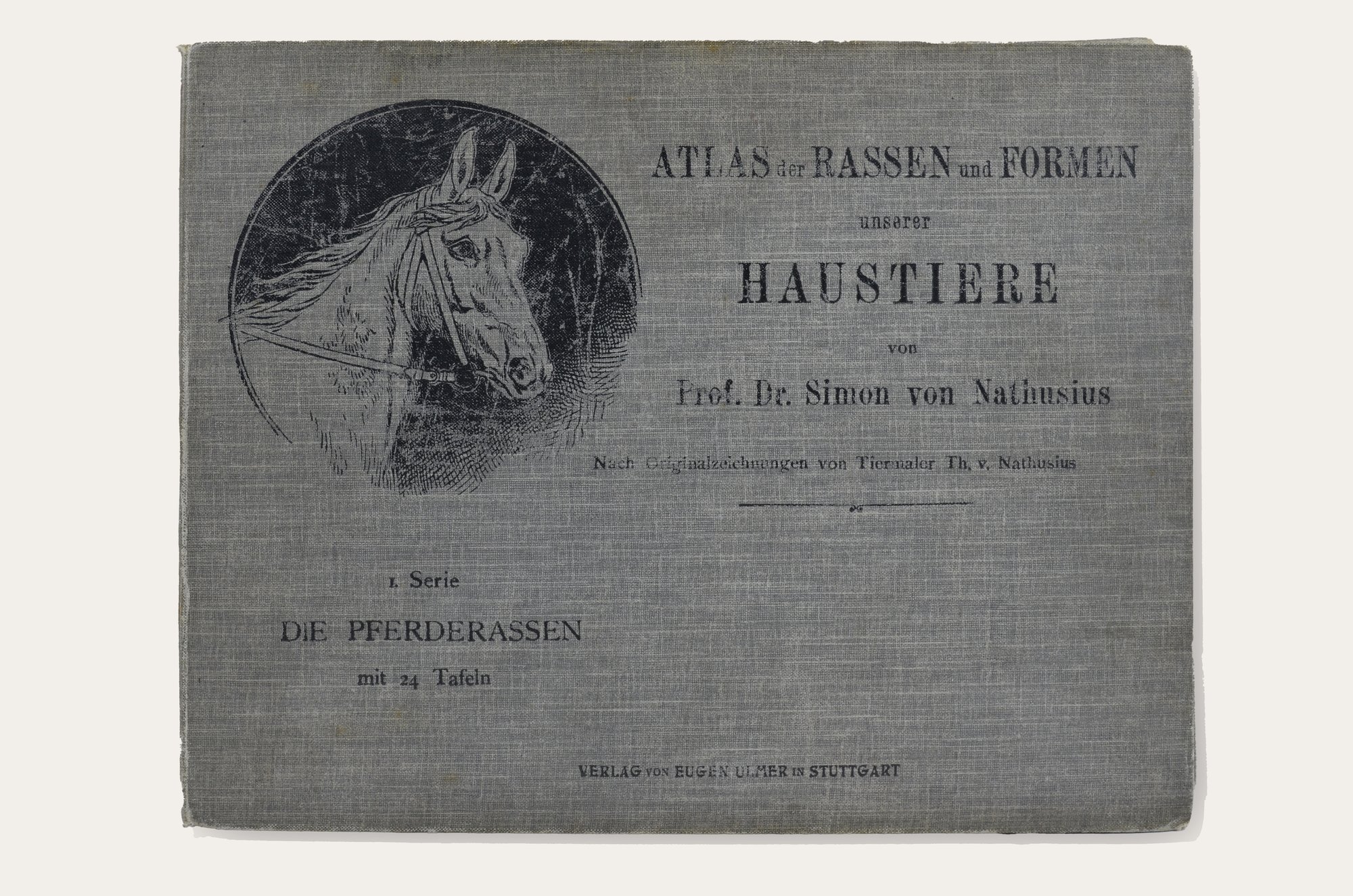 Nathusius, Simon von: Atlas der Rassen und Formen unserer Haustiere