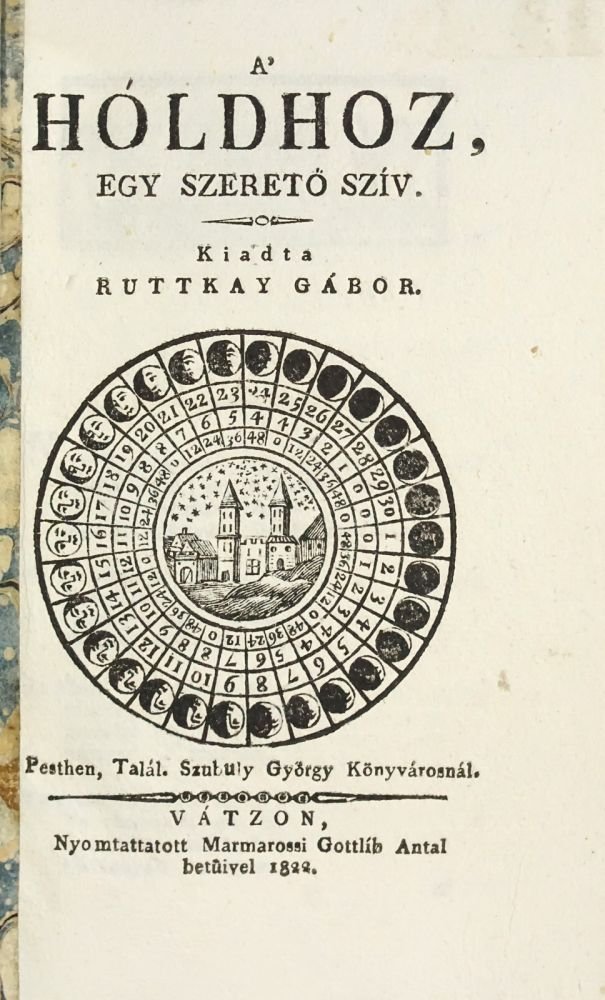 Ruttkay Gábor: A Holdhoz, egy szerető szív. [Vers.]