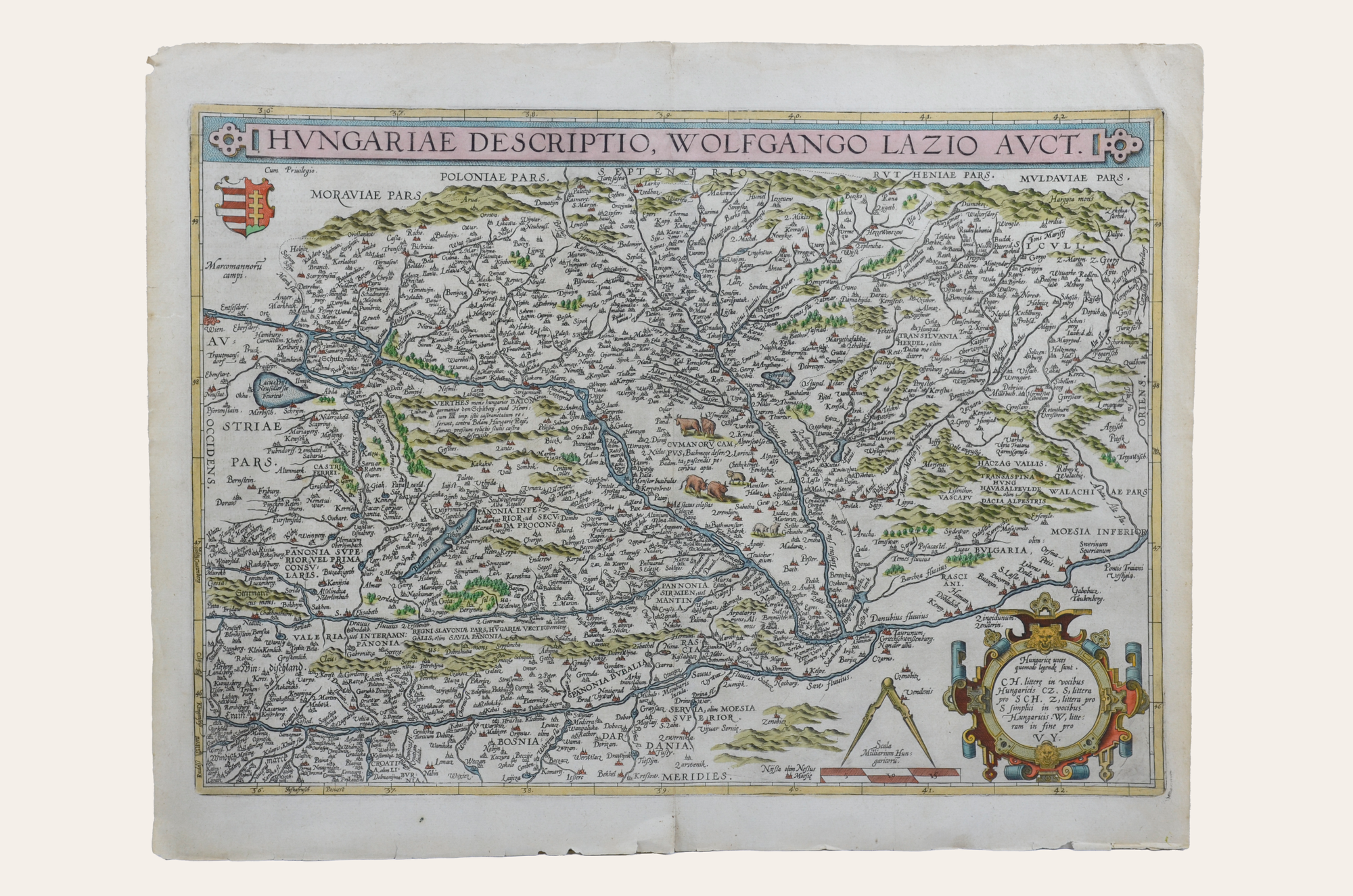 Wolfgang Lazio: Hungariae Descriptio