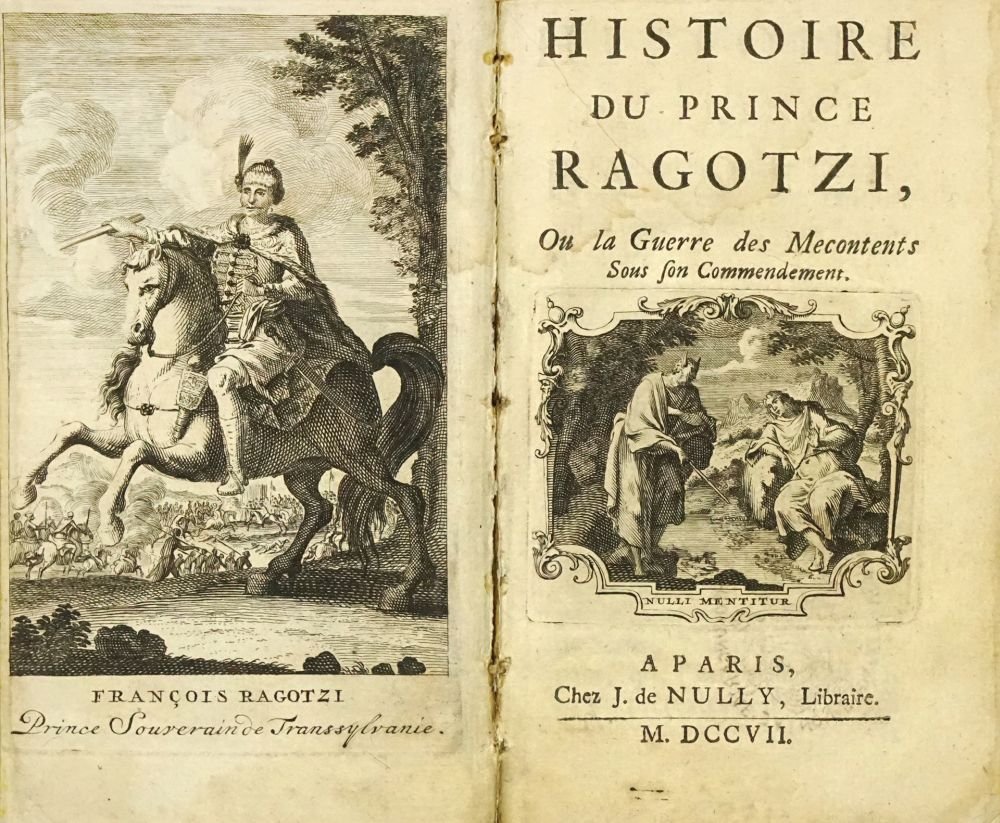 Le Noble, Eustache: Histoire du prince Ragotzi