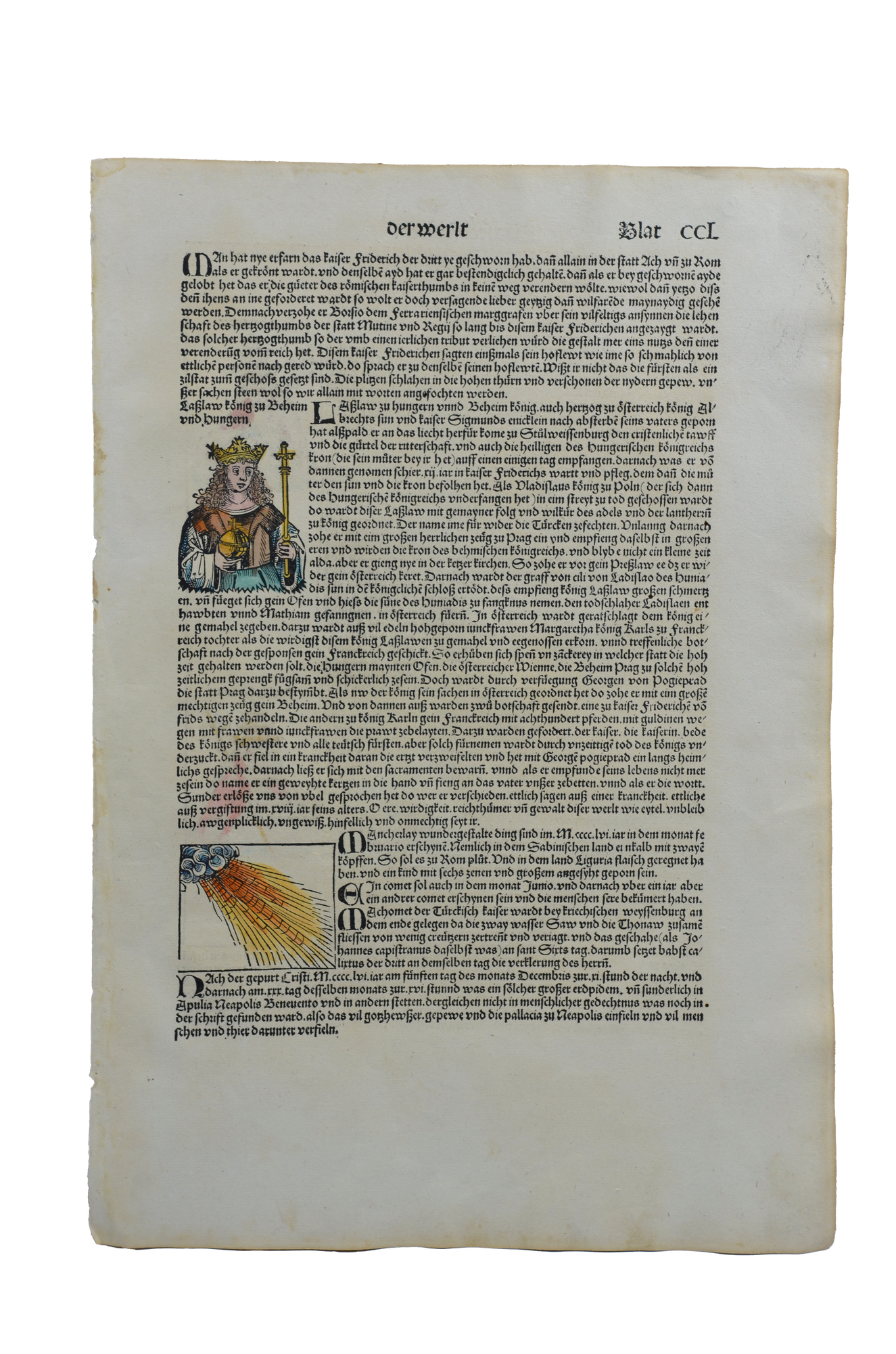 Hartmann Schedel: Liber Chronicarum CCL. - László Magyar király -