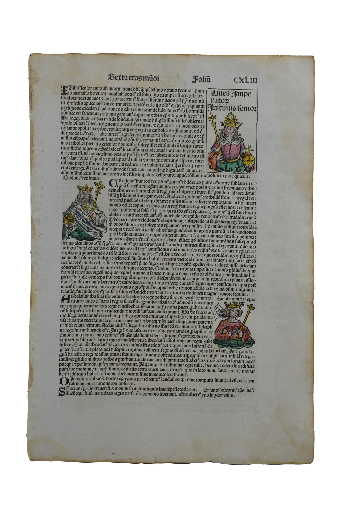Hartmann Schedel: Liber Chronicarum CXLIII. - Orleans-i Zsinat -