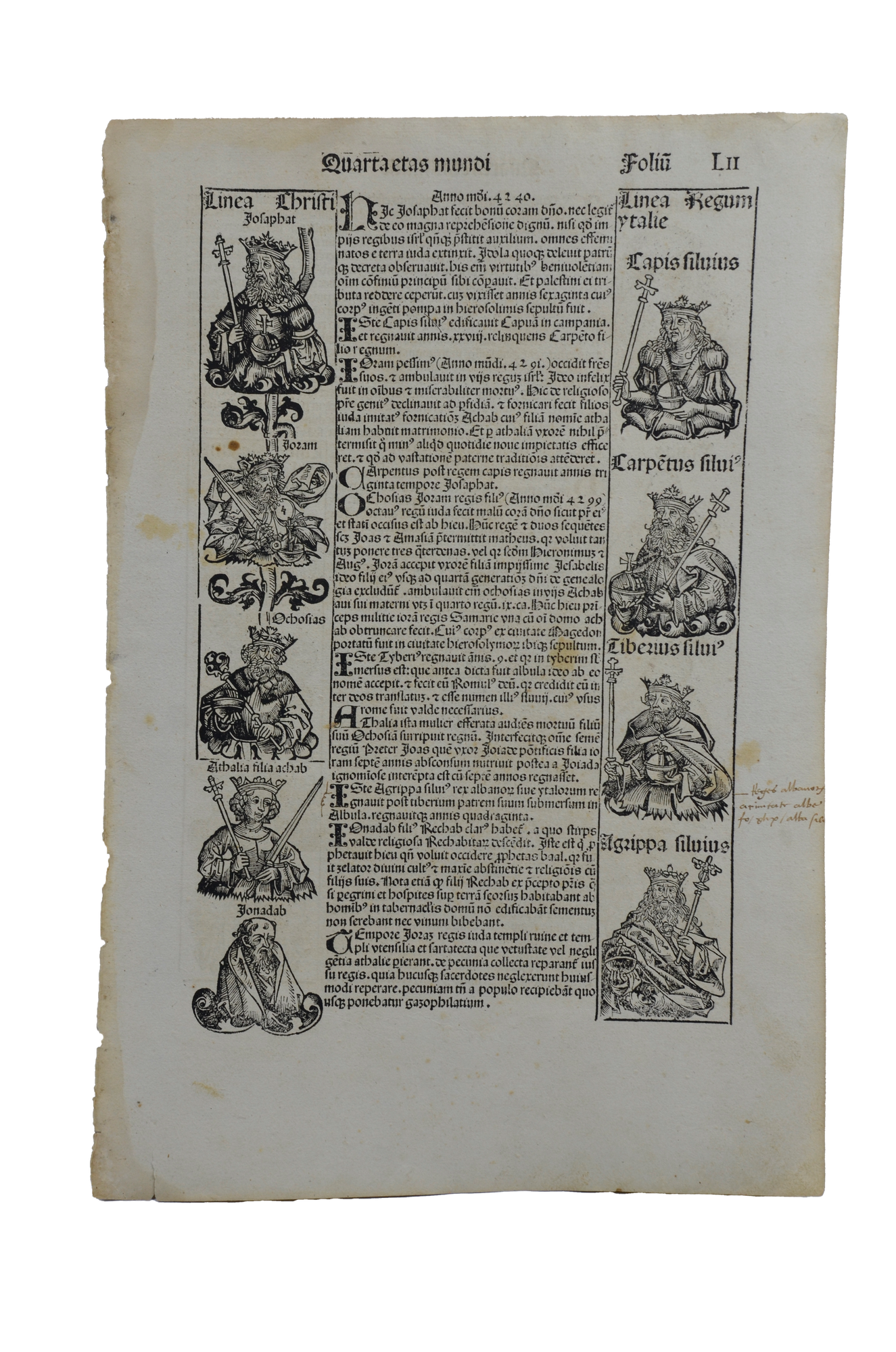 Hartmann Schedel: Liber Chronicarum LII.