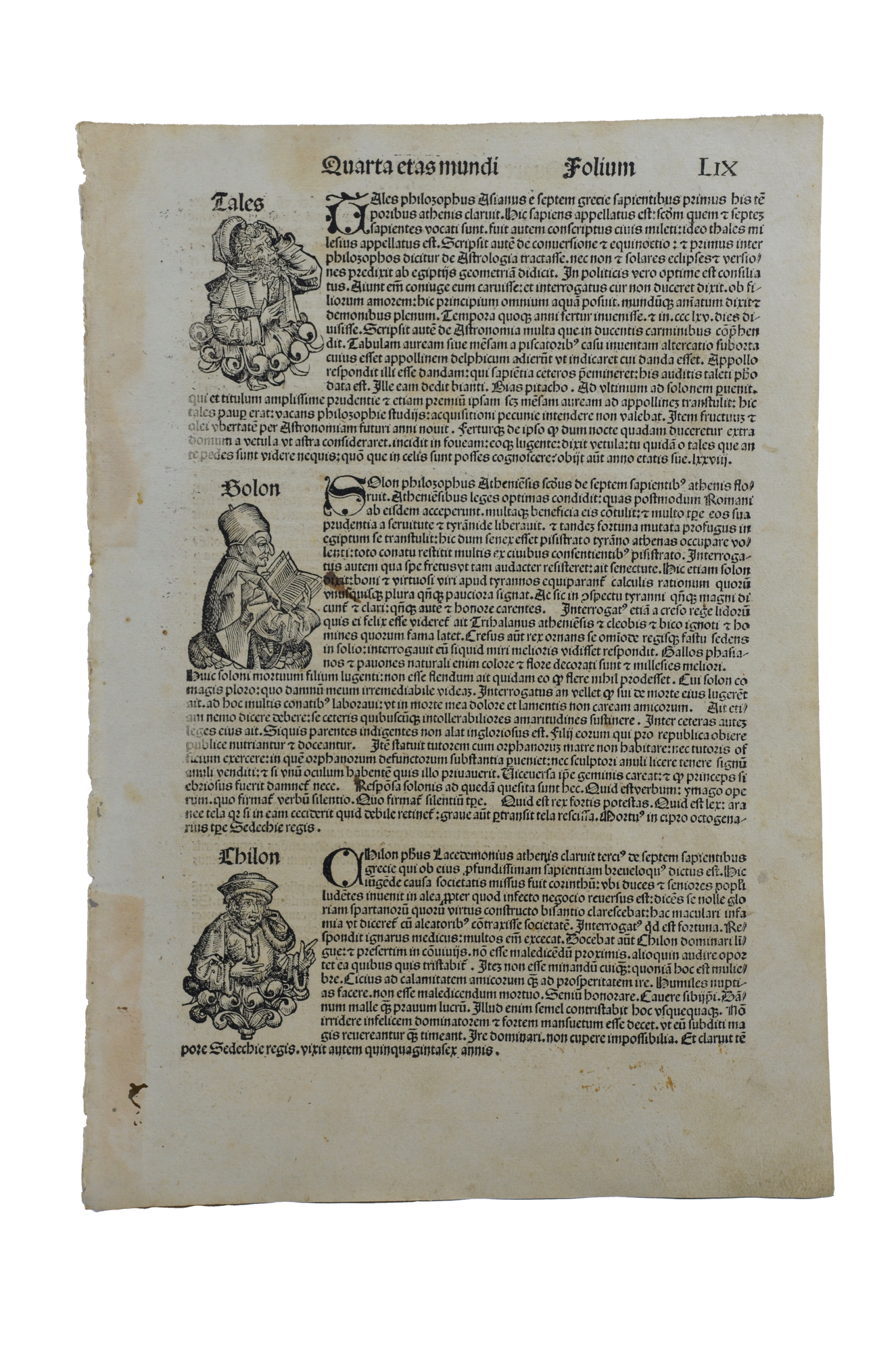 Hartmann Schedel: Liber Chronicarum LIX. - Thálész