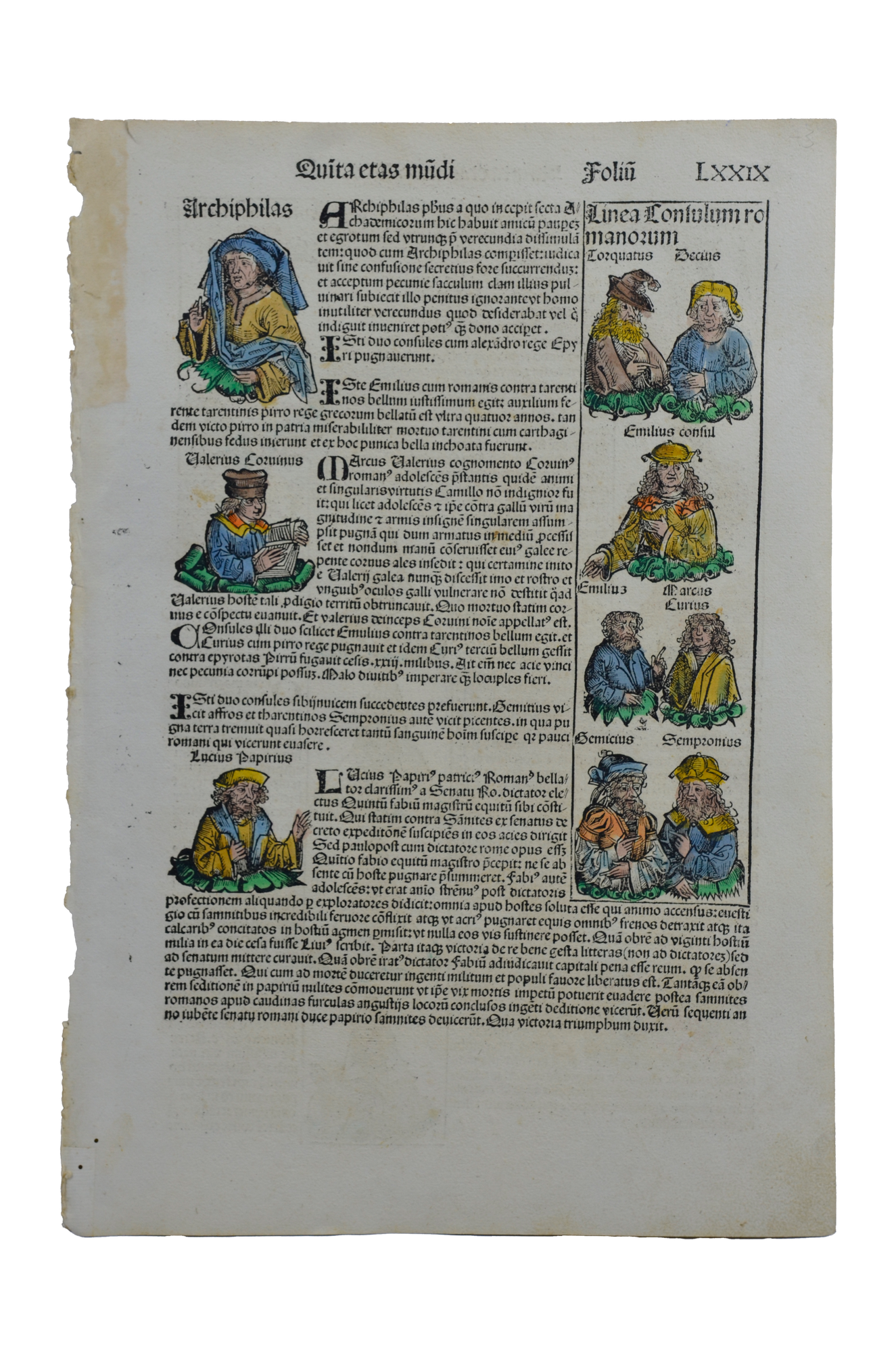 Hartmann Schedel: Liber Chronicarum LXXIX.