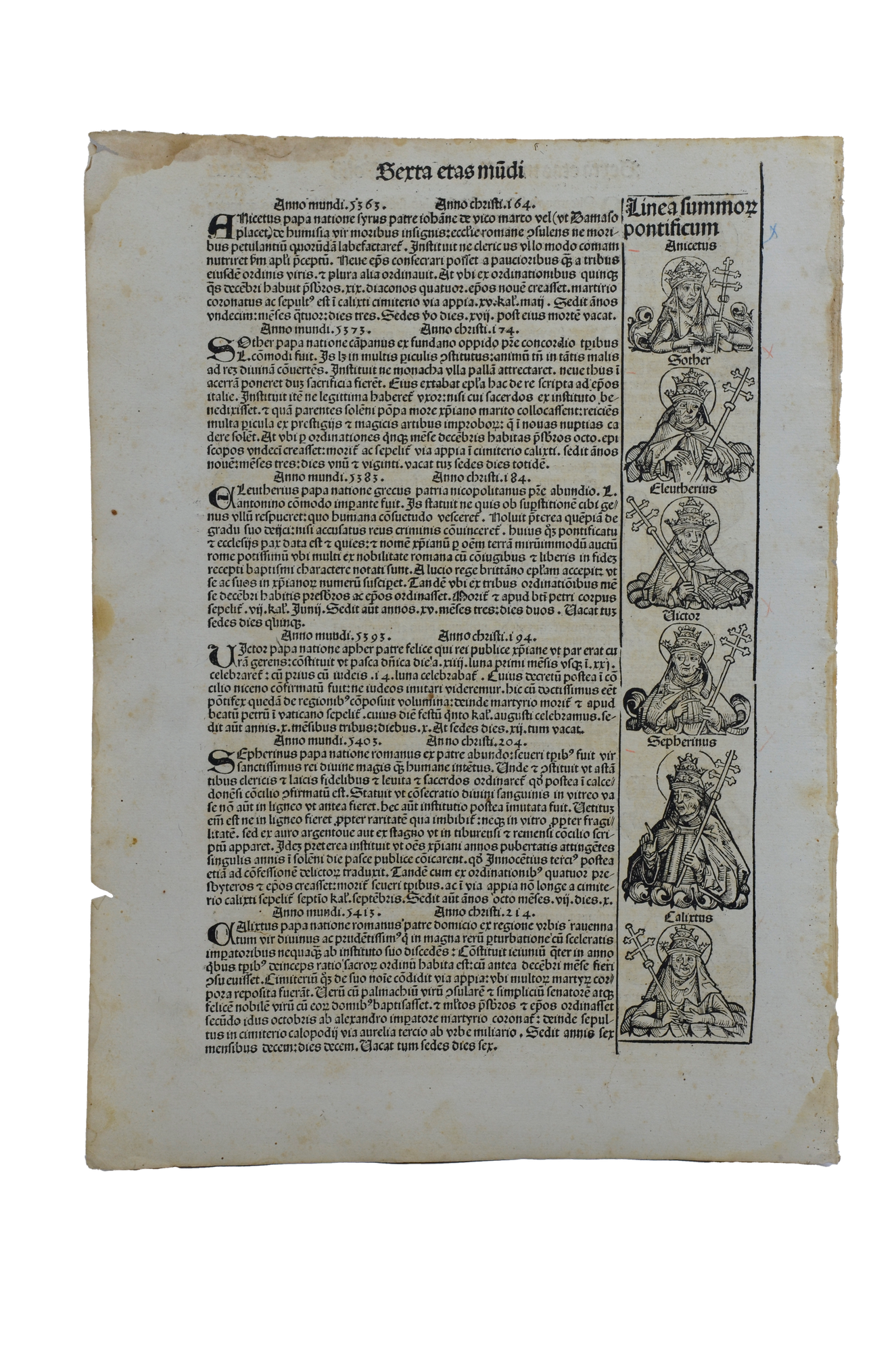 Hartmann Schedel: Liber Chronicarum CXIIII.