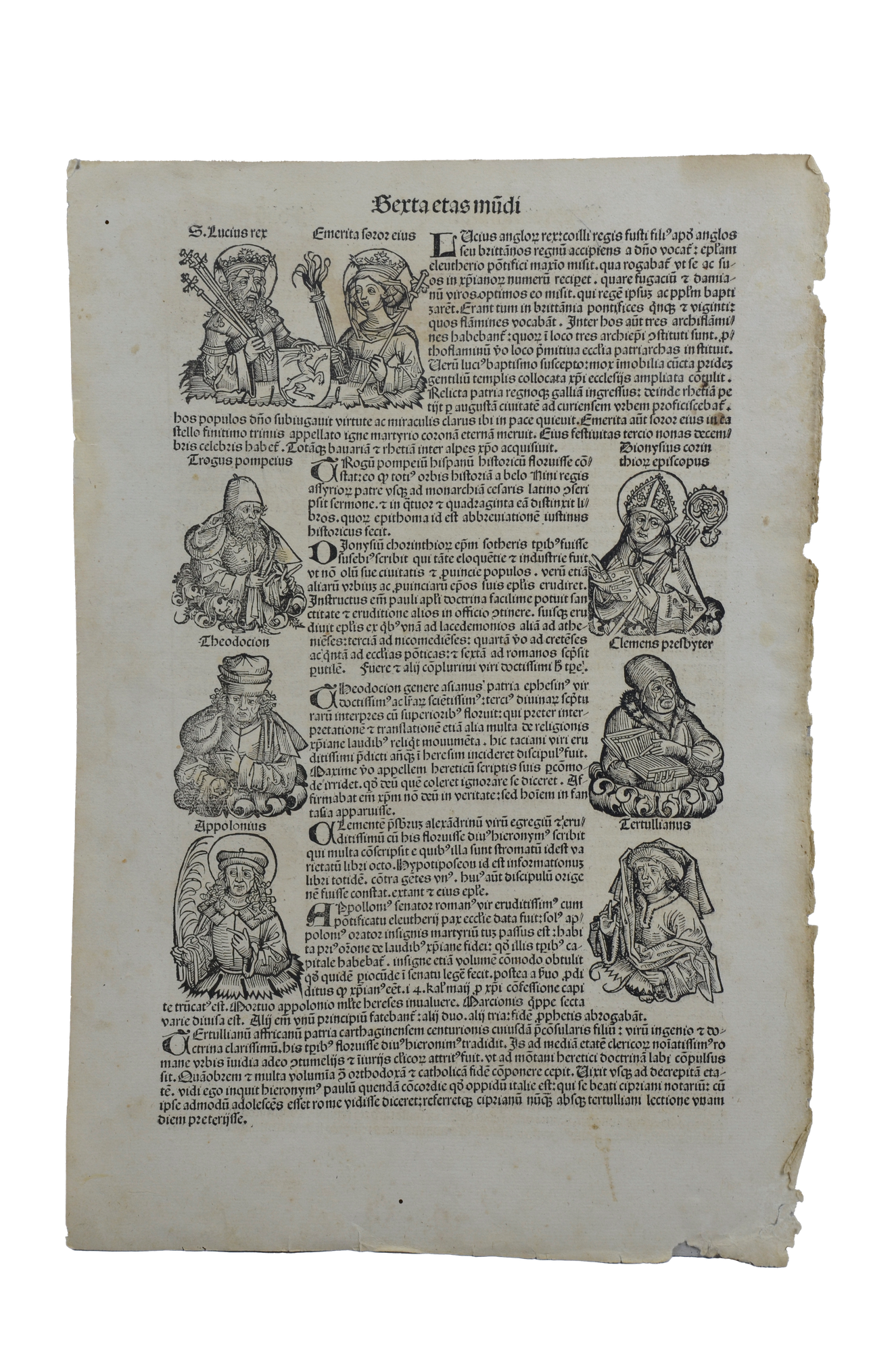 Hartmann Schedel: Liber Chronicarum CXV.