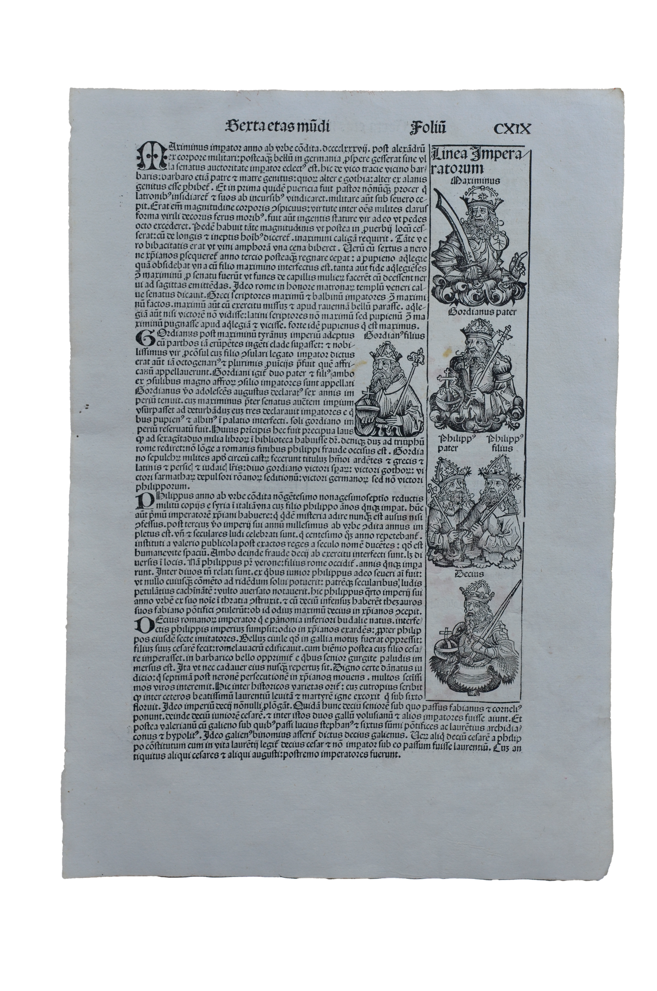 Hartmann Schedel: Liber Chronicarum CXIX.