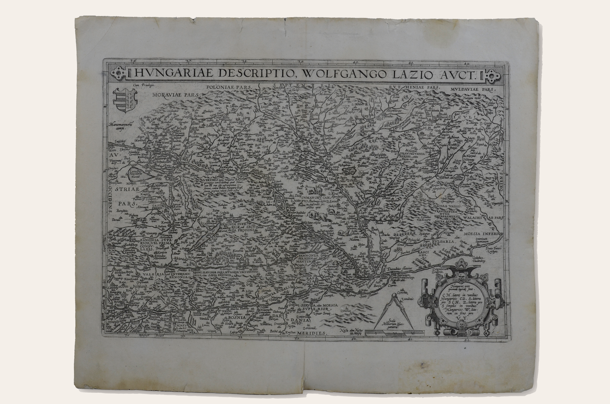 Wolfgang Lazio: Hungariae Descriptio