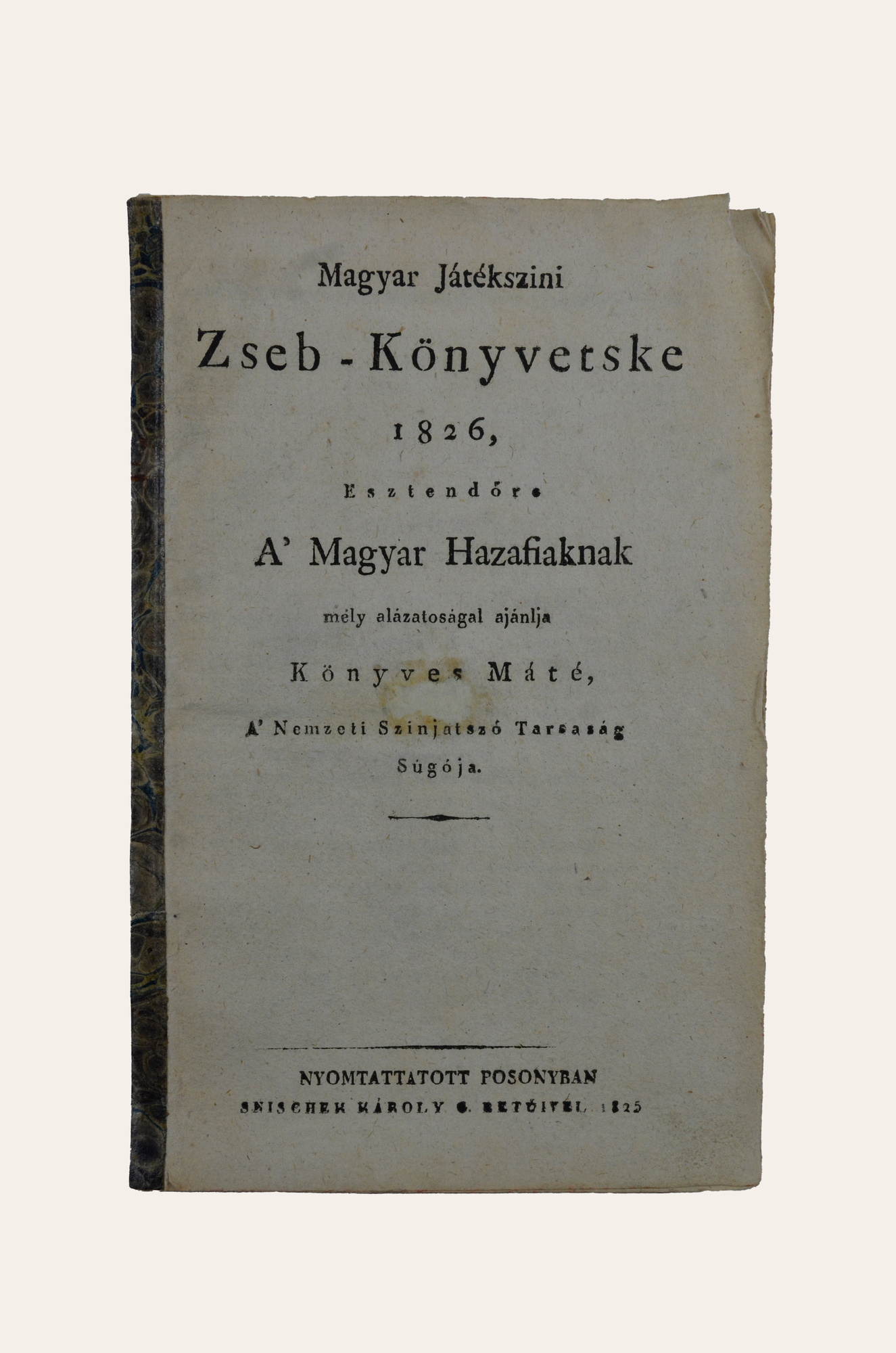 Magyar Játékszini Zseb-Könyvetske