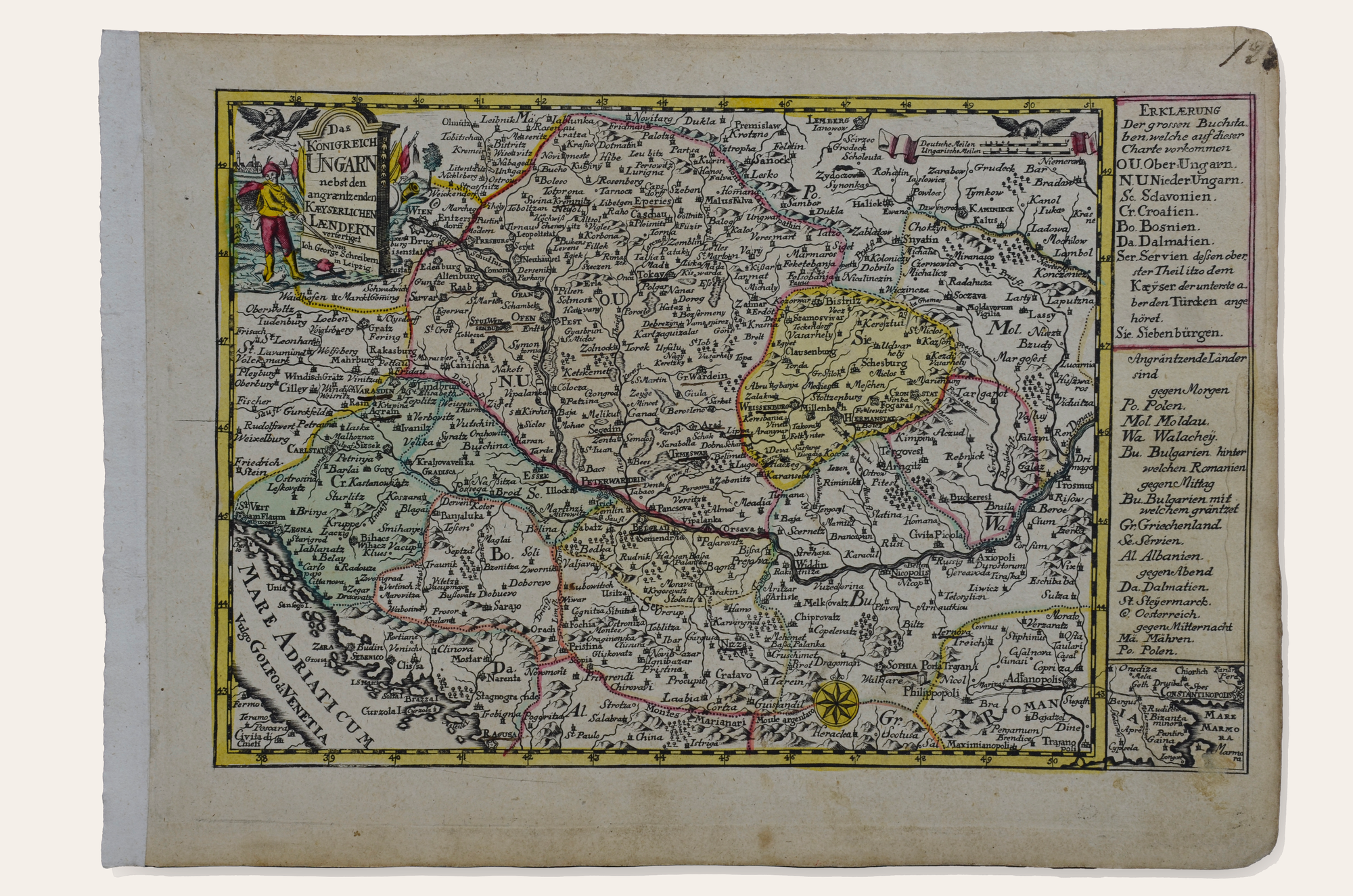 Johann Georg Schreiber: Das königreich Ungarn nebst den...