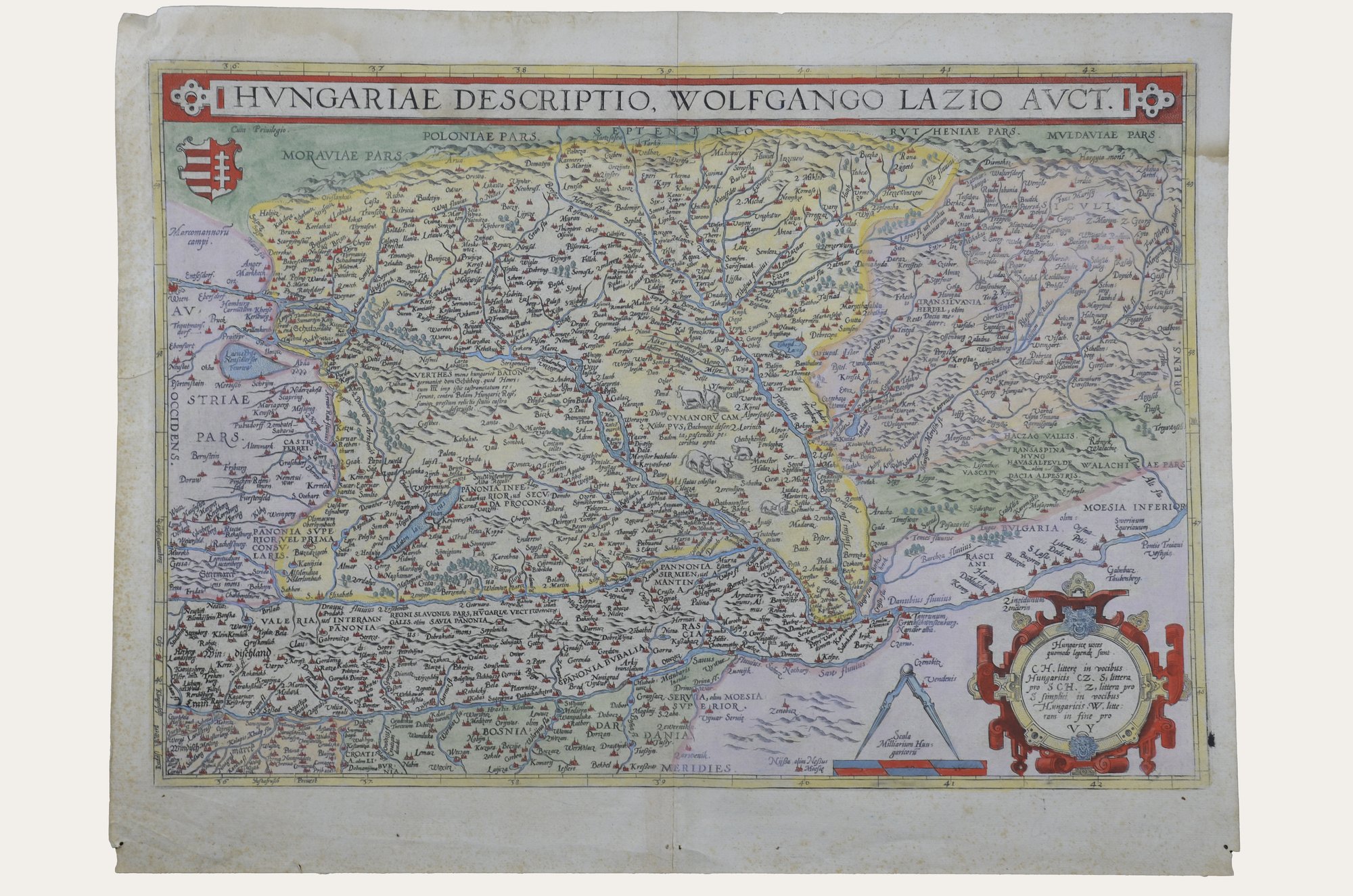 Wolfgang Lazio: Hungariae Descriptio