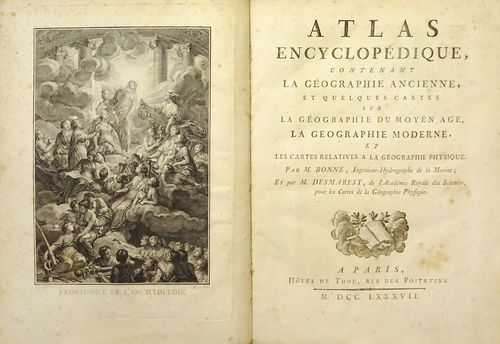 Bonne, Rigobert – Desmarest, Nicolas: Atlas Encyclopédique, contenant la géographie ancienne