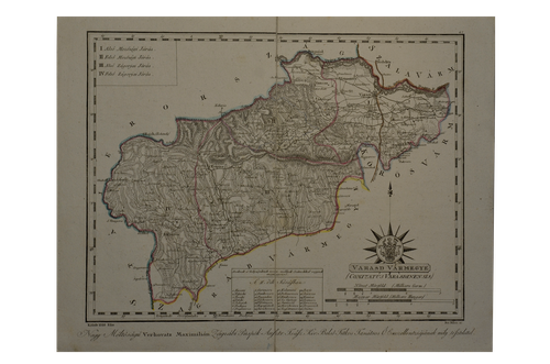 Görög Demeter: Varasd Vármegye - Comitatus Varasdinensis - (Horvátország, Croatia)