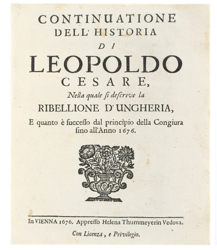 Priorato, Gualdo: Continuatione dell’ historia di Leopoldo Cesare