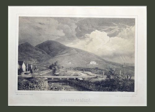 Keleti Gusztáv: (Tokaj-hegyaljai album.)- Szarvasszöllö látképe