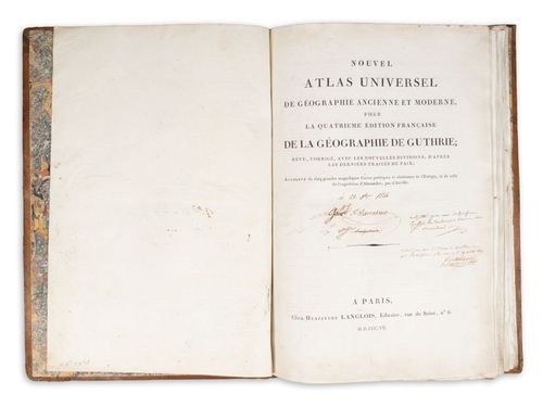 William Guthrie: Nouvel Atlas Universel de géographie ancienne et moderne
