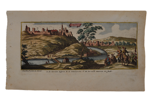 Jacobus Peeters: - Vesprin - Veszprém látképe (Balaton)