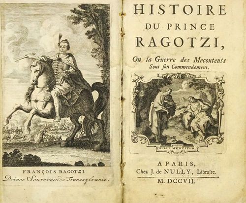 Le Noble, Eustache: Histoire du prince Ragotzi