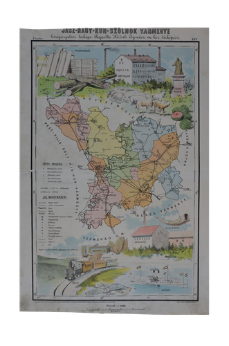 Hátsek Ignác: Jász-Nagykun-Szolnok vármegye - Jászberény, Karczag, Mezőtúr
