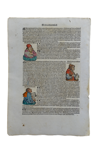 Hartmann Schedel: Liber Chronicarum CCLII. - Mátyás Király képével -