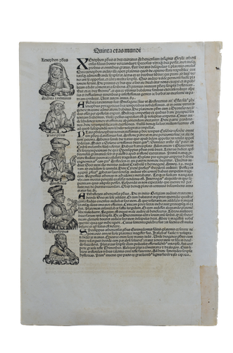 Hartmann Schedel: Liber Chronicarum LXXIII. - Hippokratész -