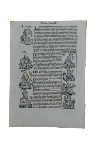 Hartmann Schedel: Liber Chronicarum LII. - Izreali Zsidó királyok genealógiája -