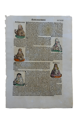 Hartmann Schedel: Liber Chronicarum CCXXI. - Bécsi Zsinat -
