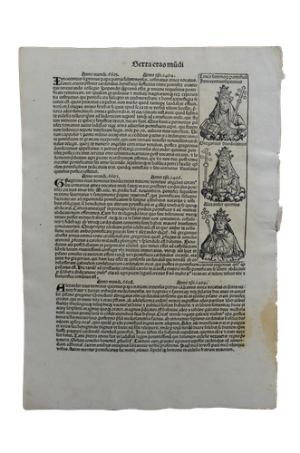 Hartmann Schedel: Liber Chronicarum CCXXXV - Nápolyi László magyar trónkövetelő -