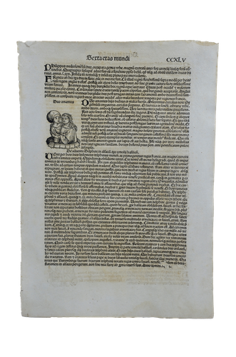 Hartmann Schedel: Liber Chronicarum CCXLV - Rómeo és Júlia -