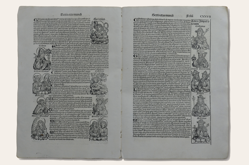 Hartmann Schedel: Liber Chronicarum CXXIIII. & CXXVII. Ív