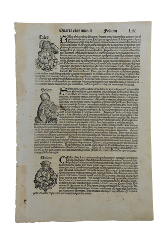 Hartmann Schedel: Liber Chronicarum LIX. - Thálész