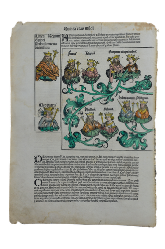 Hartmann Schedel: Liber Chronicarum LXXXIX. - Marcus Tullius Cicero -