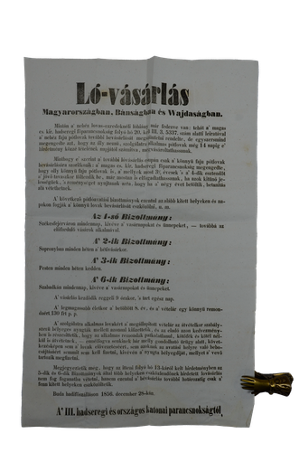 Ló-vásárlás Magyarországban, a Bánságban és a Wajdaságban