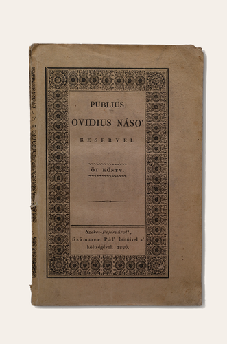 Publius Ovidius Náso’ keservei