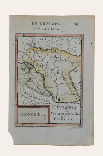 Allain Manesson Mallet: Hongrie - De L'europe -