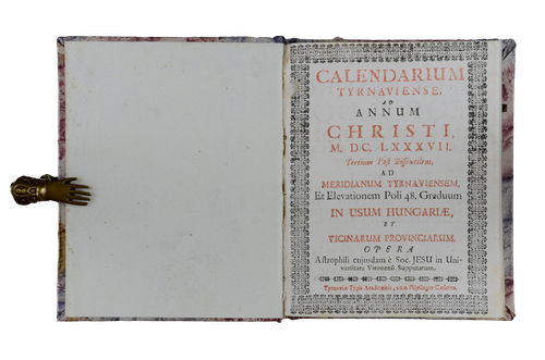 Calendarium Tyrnaviense ad annum Jesu Christi M. DC. LXXXVII.