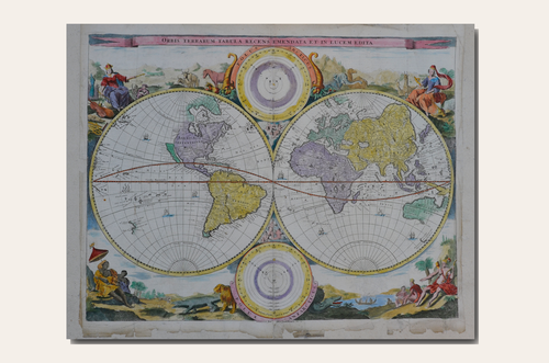 Orbis Terrarum Tabula Recens Emendata et in Lucem Edita