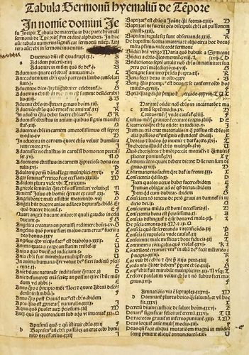 Temesvári Pelbárt: Pomerium Sermonum De Tempore Hyemalium, Estiualium Fratris Pelbarti de Themeswar: sacre pagine professoris